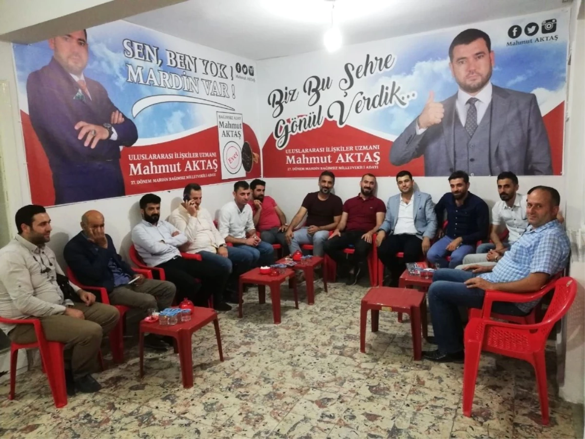 Mardin Bağımsız Milletvekili Adayı Mahmut Aktaş: "Kentin Sorunlarını Projelerle Çözeceğiz"