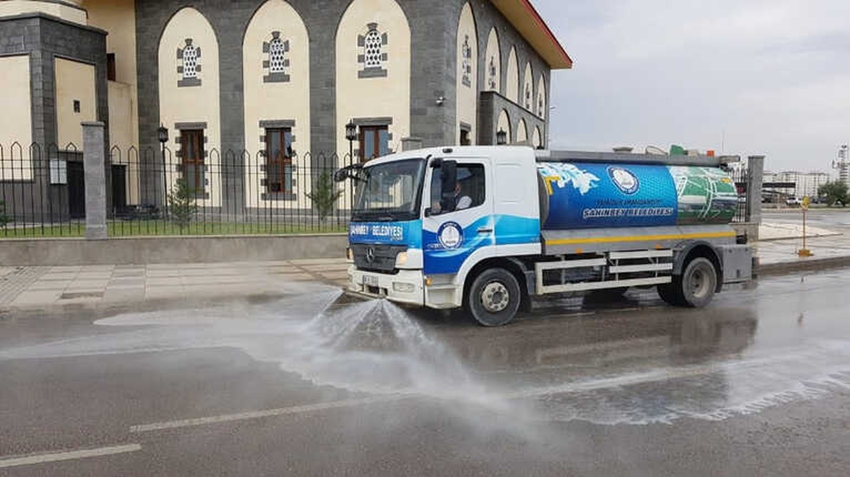 Şahinbey Gülsuyu ile Yıkanıyor