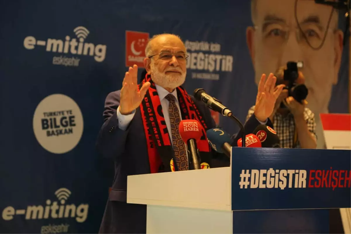 Temel Karamollaoğlu Eskişehir\'de