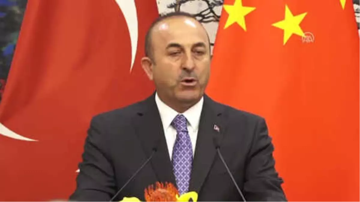 Çavuşoğlu-Vang Basın Toplantısı (2) - Pekin