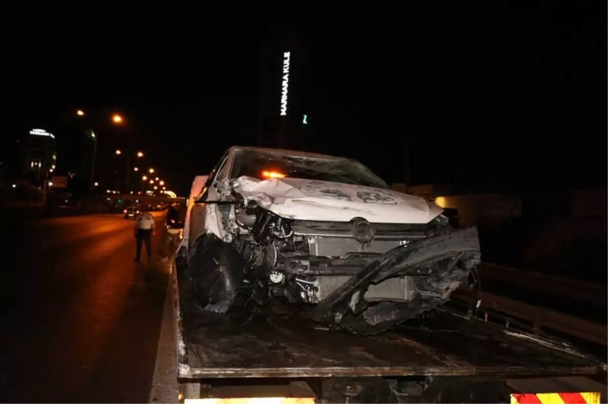 Otomobil Motosiklete Arkadan Çarptı: 1 Ölü 1 Yaralı