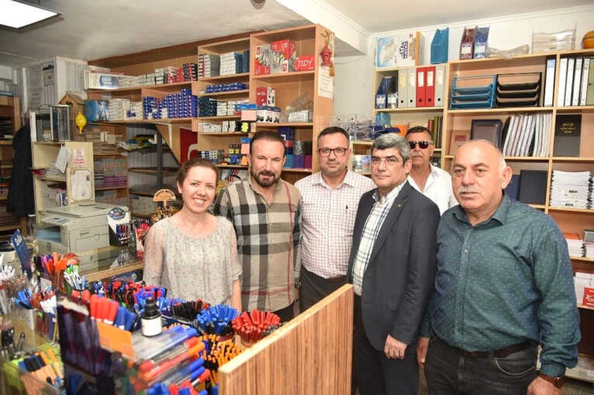 Başkan Doğan\'dan Sanayi Esnafına Ziyaret