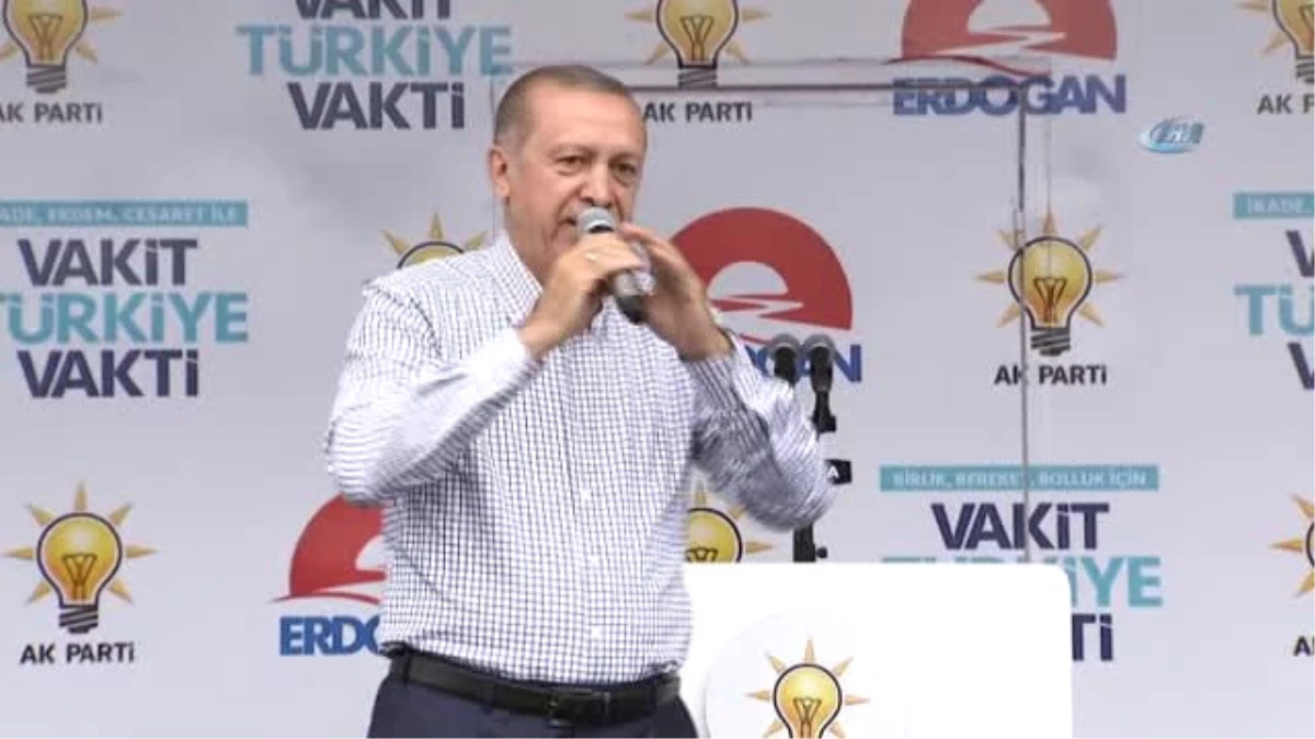 Cumhurbaşkanı Erdoğan: "24 Haziran\'da Kim Kimin Apoletini Sökecek Bunların Hesabını Soralım"