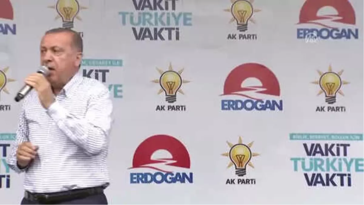 Cumhurbaşkanı Erdoğan: "Şimdi Batı Antalya Havalimanı\'nı Yapmak İçin Kolları Sıvadık"