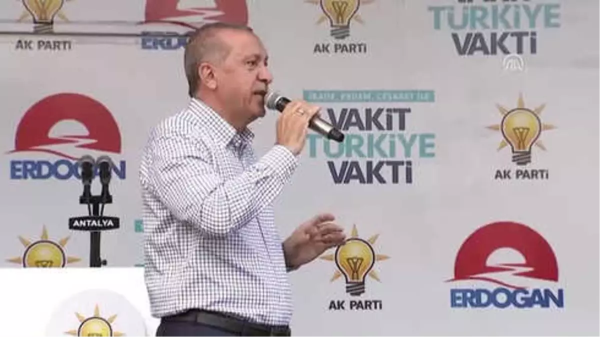 Cumhurbaşkanı Erdoğan: "(Suruç\'taki Olay) Karşı Taraftan Olanların PKK Üyesi Oldukları Tescilli"