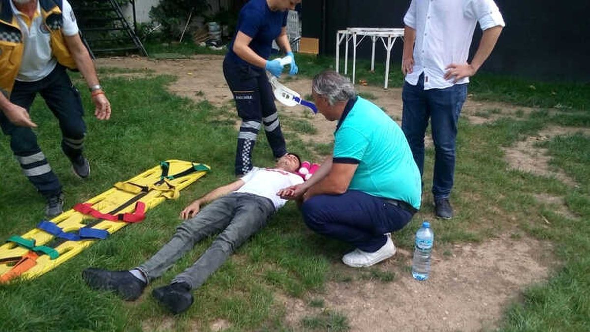 Denizli\'de Trafik Kazası: 1 Yaralı