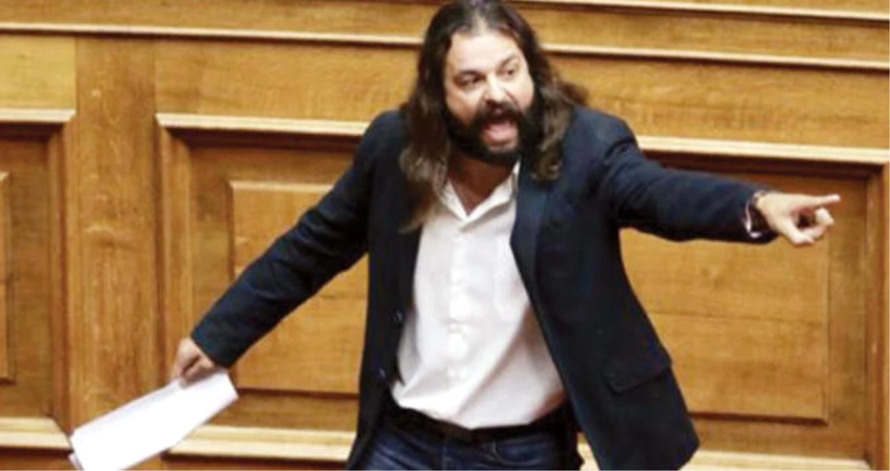 Altın Şafak Partisi Milletvekili Kostas Barbarusis, Başbakan Çipras\'ı Vatan Haini İlan Etti