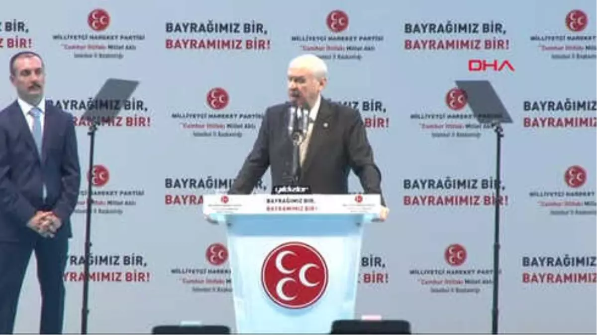 İstanbul Bahçeli Durmasınlar Yüzde 5-6\'ya Düştüğümüzü Şerefsizce İddia Etsinler, Bunlara Aldırış...