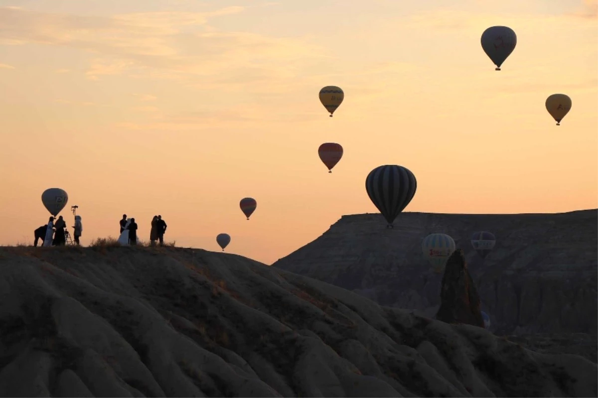 Kapadokya\'da Balon Turlarına \'Hava\' Engeli