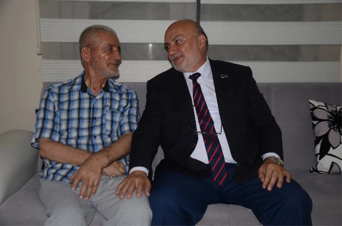 Milletvekili Adayı Yelis, Kıbrıs Gazisini Evinde Ziyaret Etti
