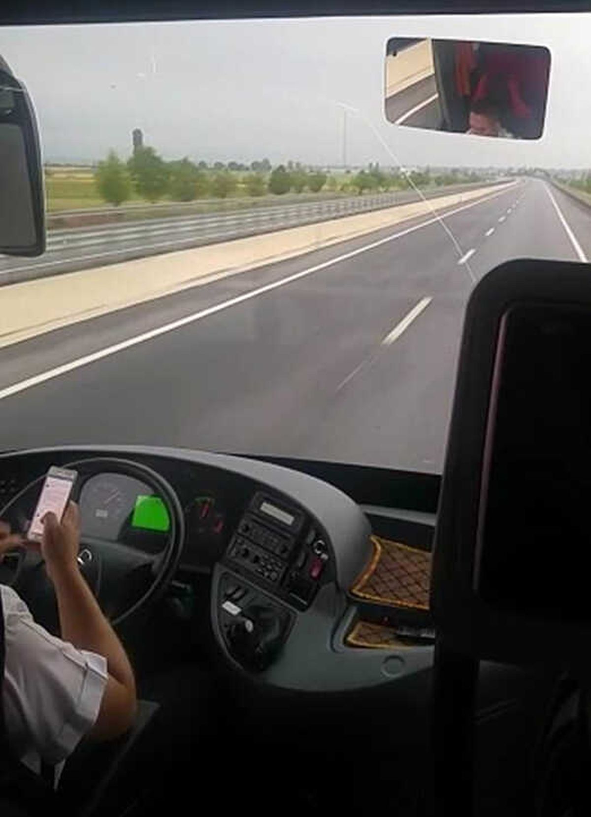 Otobüs Şoförü Yolcuların Canını Hiçe Saydı