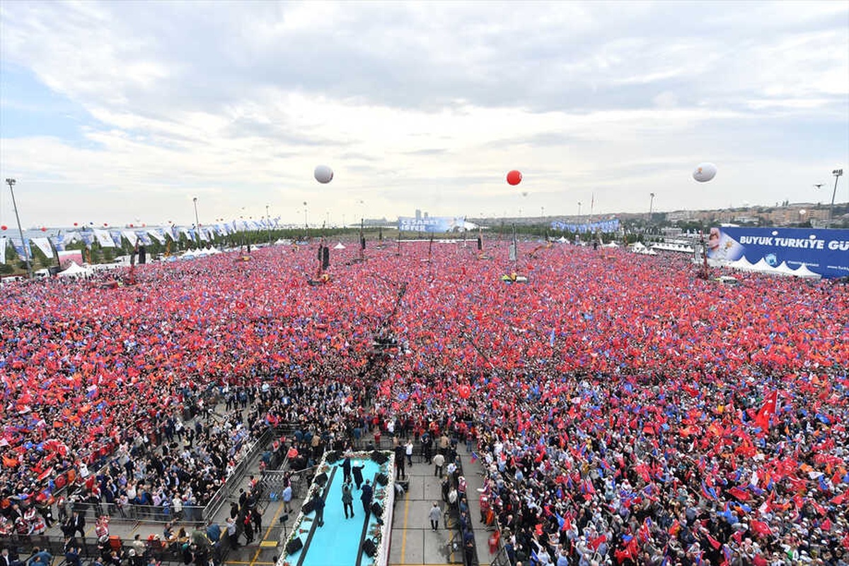 AK Parti\'nin Büyük İstanbul Mitingi Sona Erdi