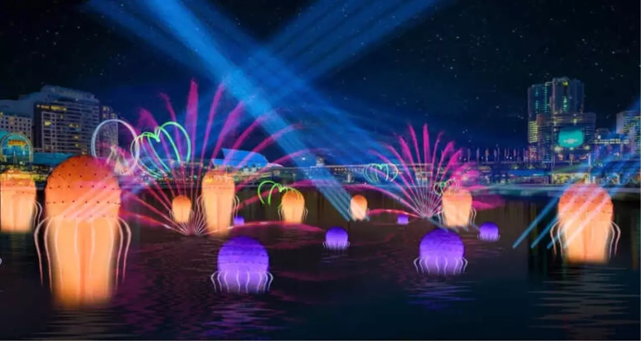 Avustralya\'da "Vivid Sydney Festivali" Sona Erdi