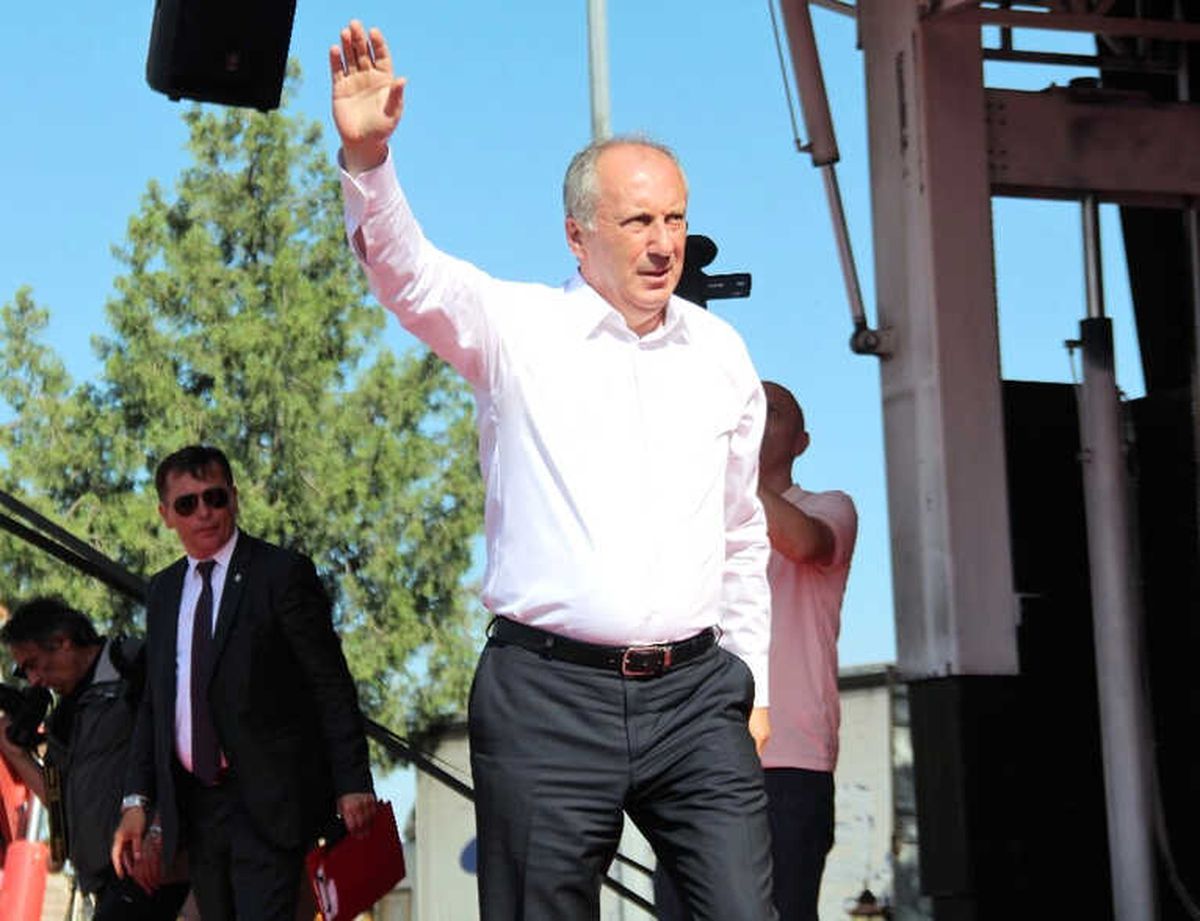 Cumhurbaşkanı Adayı Muharrem İnce Elazığ\'da