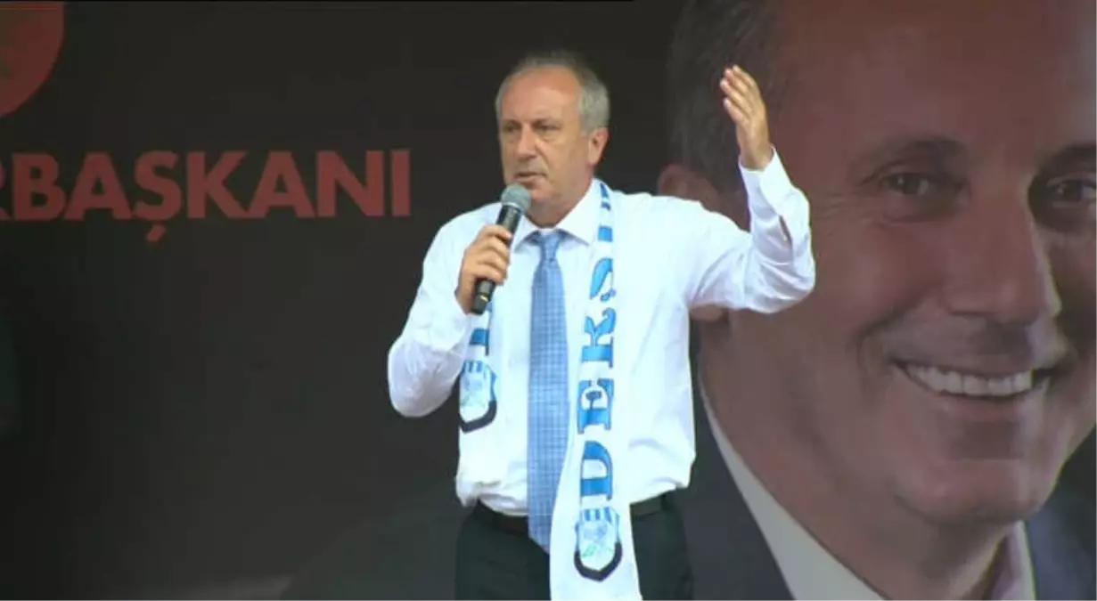 Muharrem İnce Tunceli\'de Konuştu