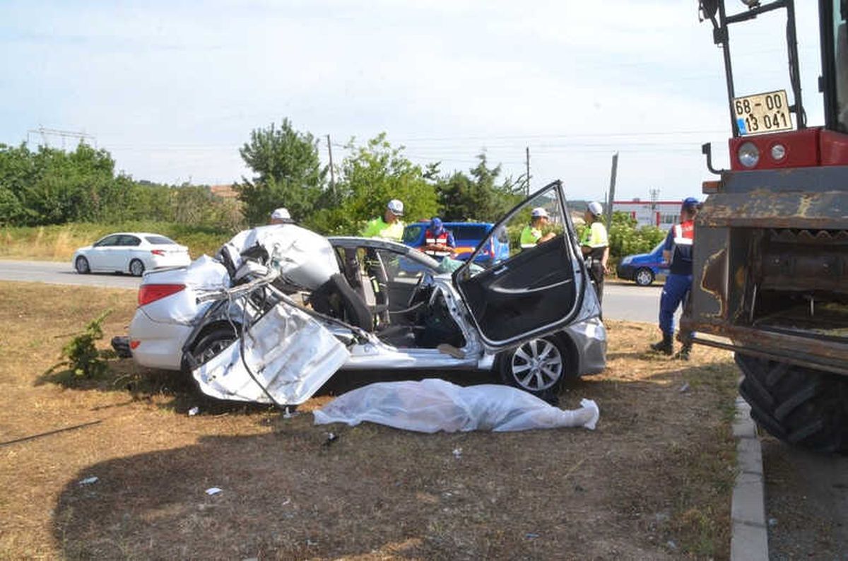 Samsun\'da Trafik Kazası: 1 Ölü, 3 Yaralı
