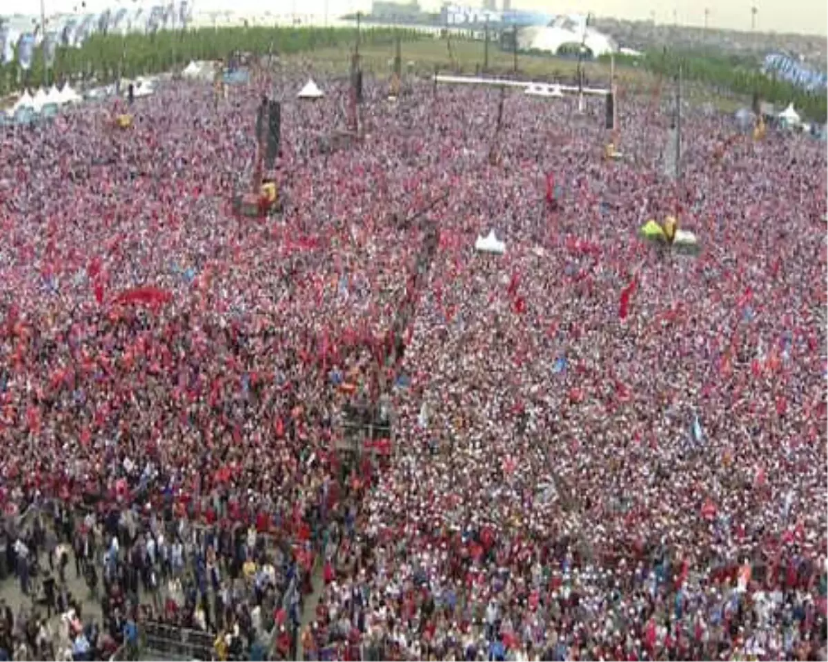 Yenikapı Miting Alanının Havadan Fotoğrafları