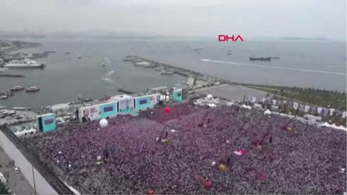 Yenikapı Miting Alanının Havadan Görüntüleri