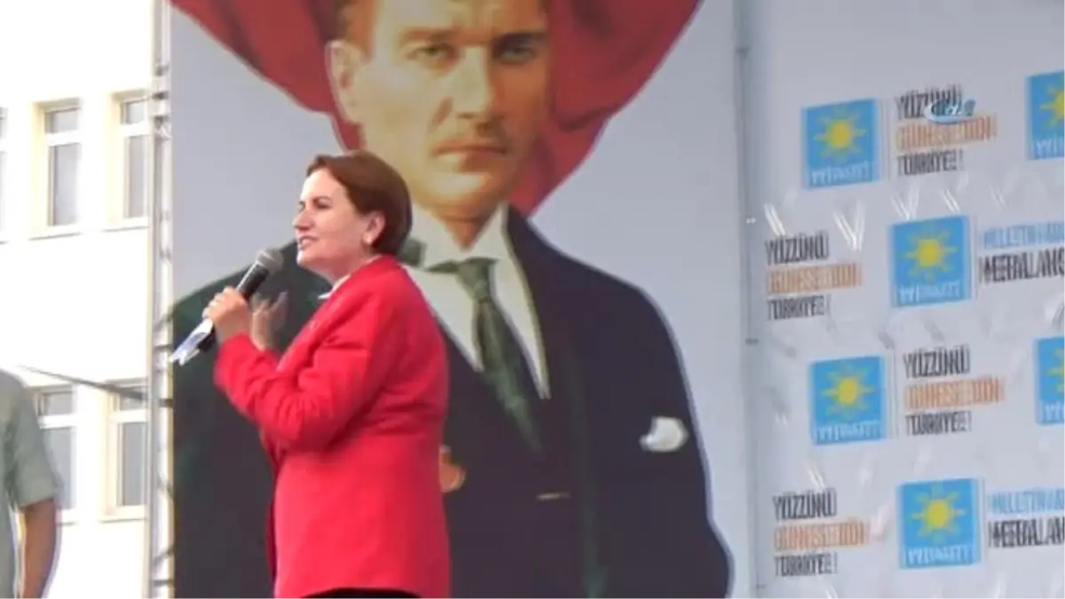 Akşener Niğde\'de Miting Yaptı