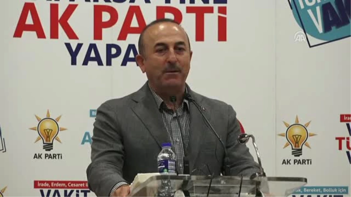 Çavuşoğlu: "Kandil\'deki Bataklığı da Kurutacağız, Teröristlerin Başına Yıkacağız"