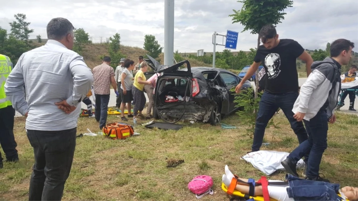 Çorum\'da Trafik Kazası: 9 Yaralı