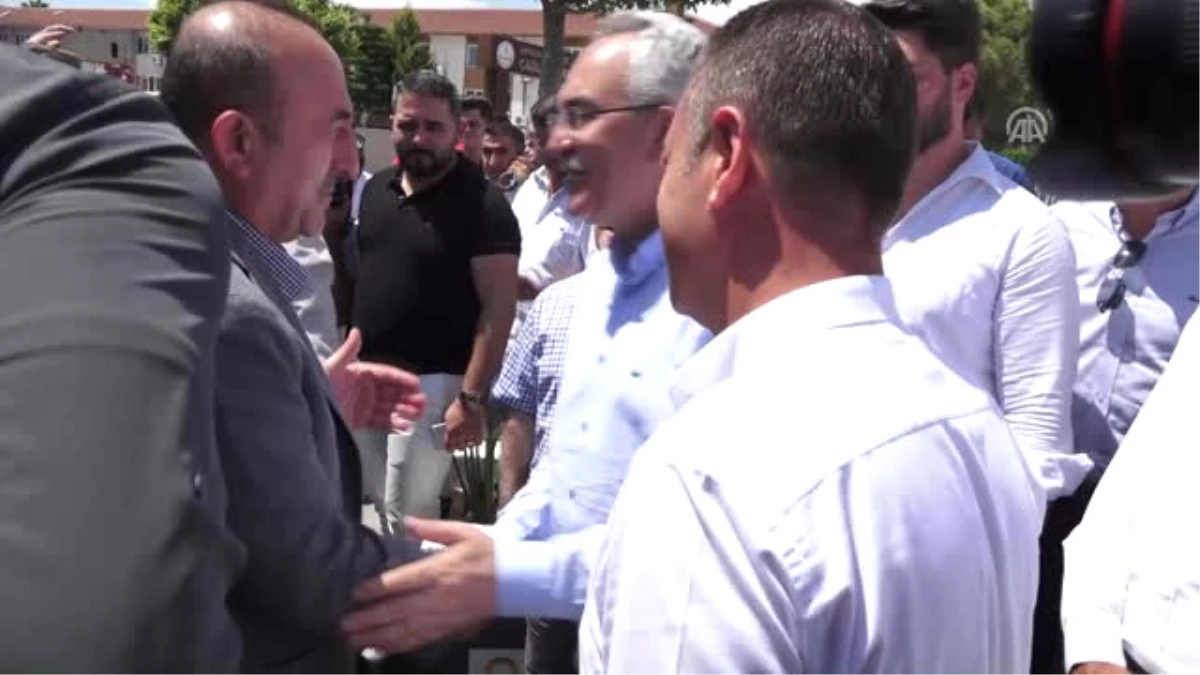 Dışişleri Bakanı Çavuşoğlu, Manavgat\'ta Esnafı Ziyaret Etti - Antalya