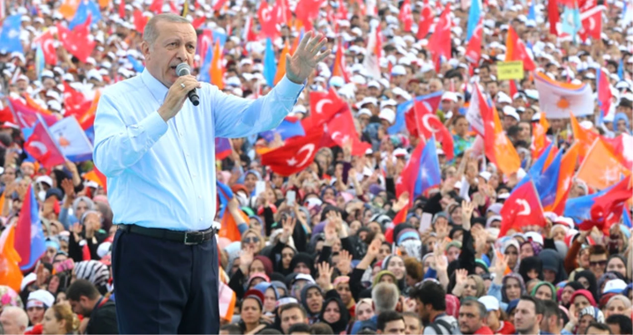 Erdoğan: Yenikapı Mitingine 1 Milyon 300 Bin Kişi Katıldı