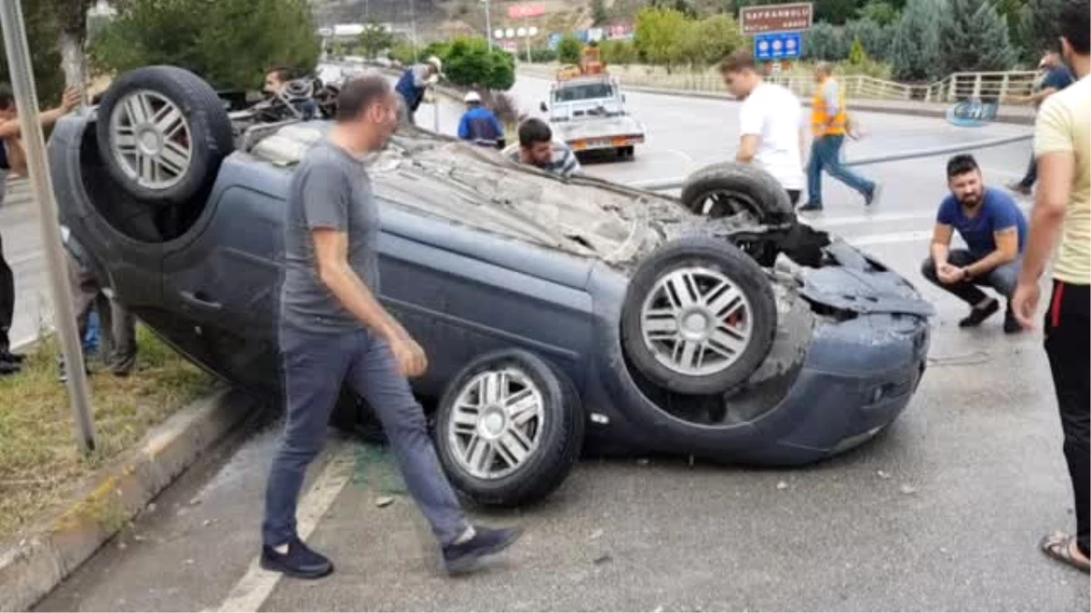 Karabük\'te Meydana Gelen Kazalarda 2 Kişi Yaralandı