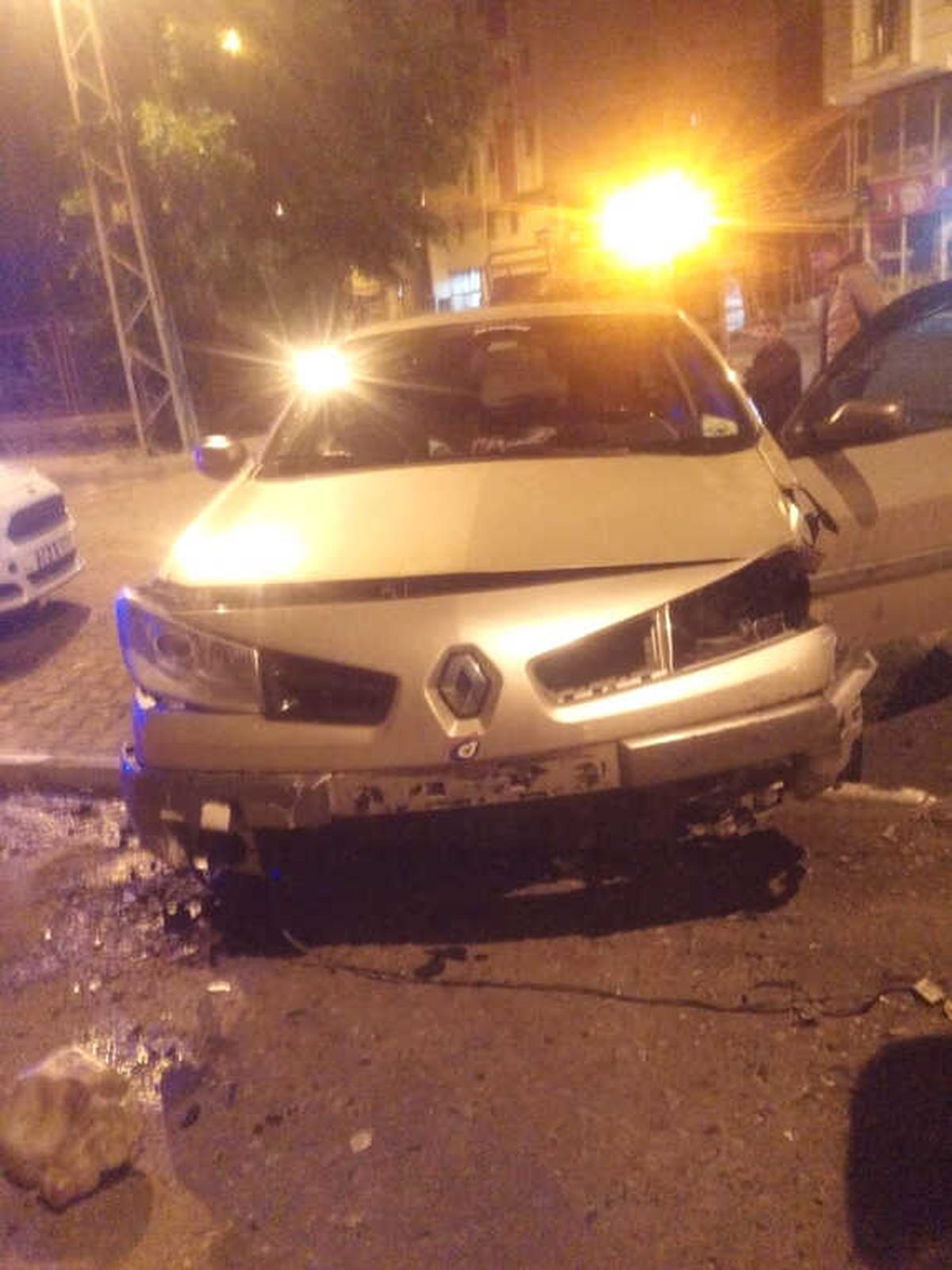 Kars\'ta Trafik Kazası: 1 Yaralı