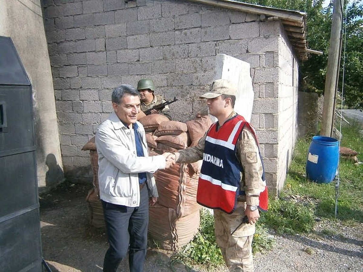 Kaymakam Özkan\'dan Güvenlik Güçlerine Bayram Ziyareti