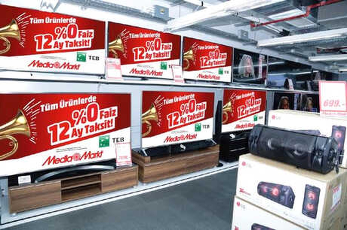 Teknolojik Alışverişte 12 Ay Taksit İmkanı