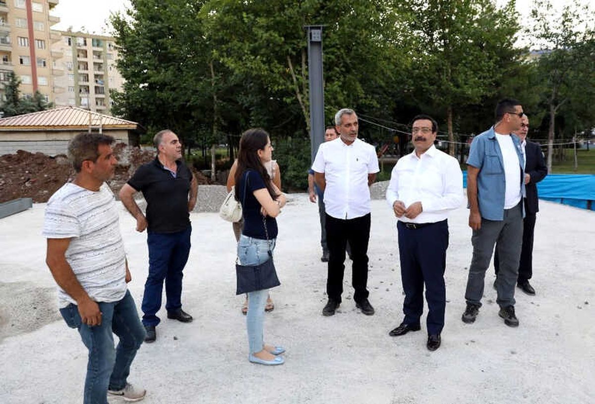 Başkan Atilla Çalışmaları Denetledi