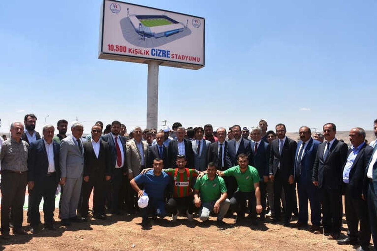 Cizre\'ye 10 Bin 500 Kişilik Stadyum Yapılıyor