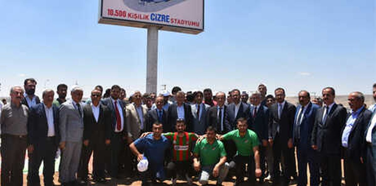 Cizre\'ye 10 Bin 500 Kişilik Stat