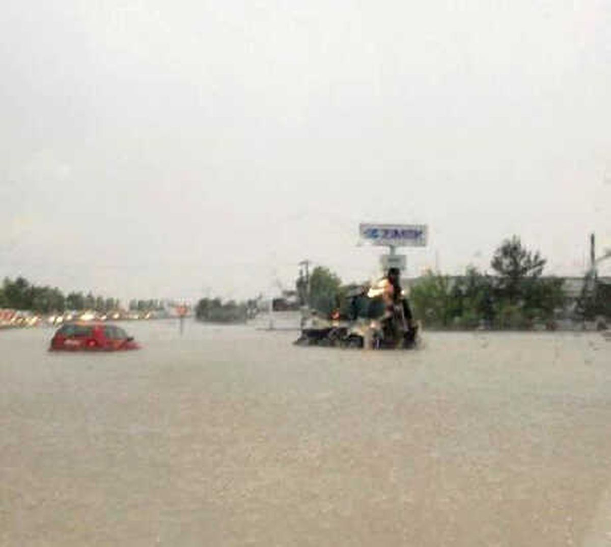 Denizli- Ankara Karayolu Sel Sebebiyle Trafiğe Kapandı