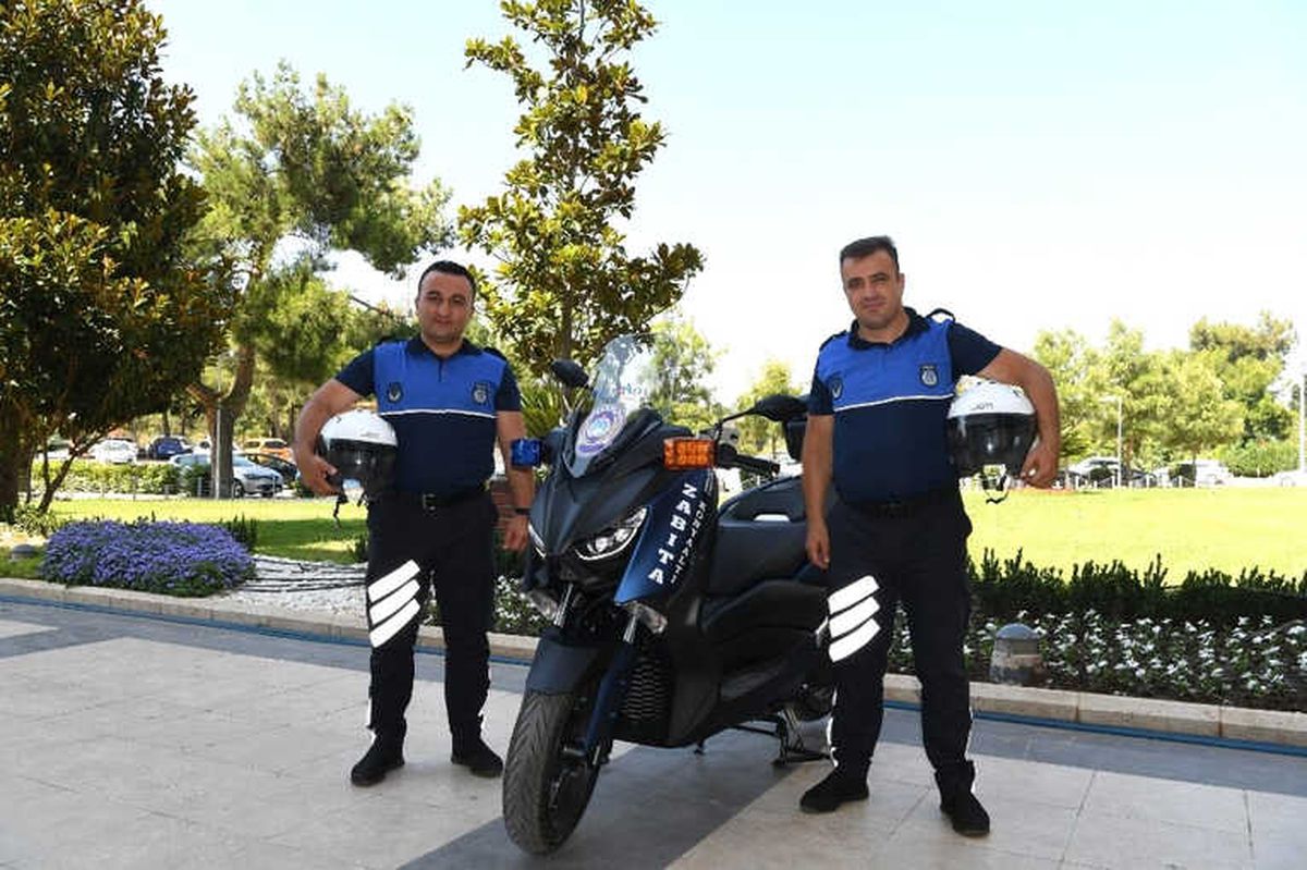 Konyaaltı\'nda Motorize Zabıta Göreve Başladı