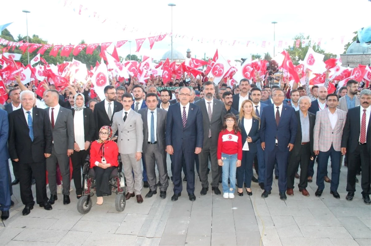 MHP Konyalılarla Bayramlaştı