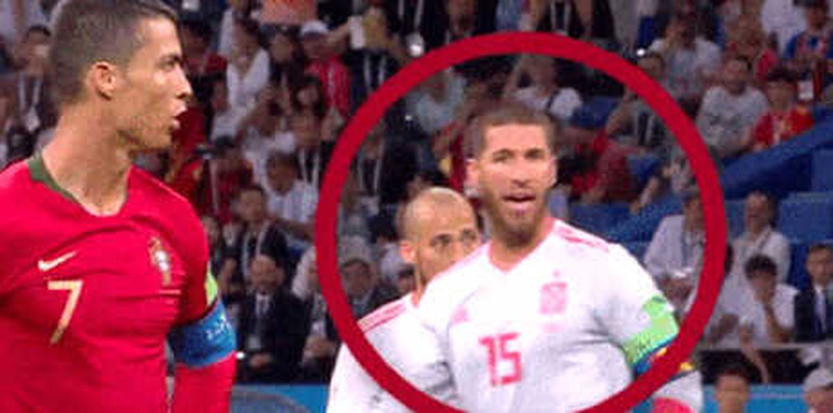 Ramos, de Gea\'yı Yaktı!