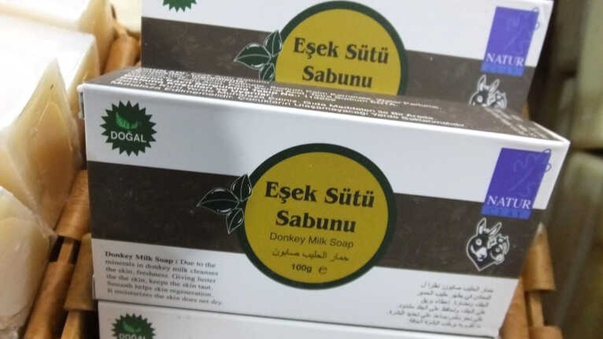 Şimdi de Eşek Sütü Sabunu