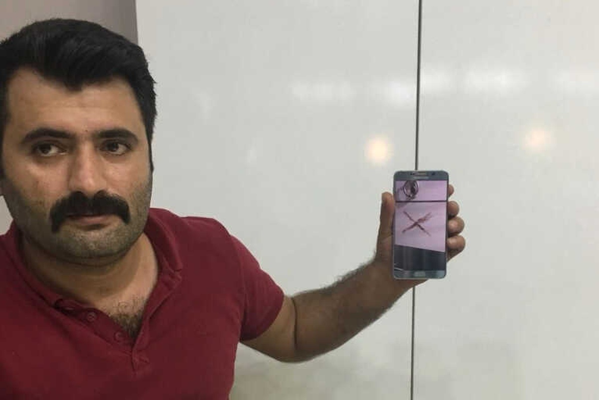 15 Temmuz Gazisinin Kapısını İşaretleyip 2 Mermi Bıraktılar