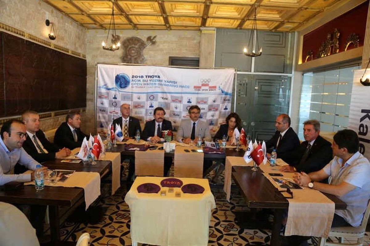 2018 Troya Yılında Çanakkale\'de, Uluslararası Troya Açık Su Yüzme Yarışı