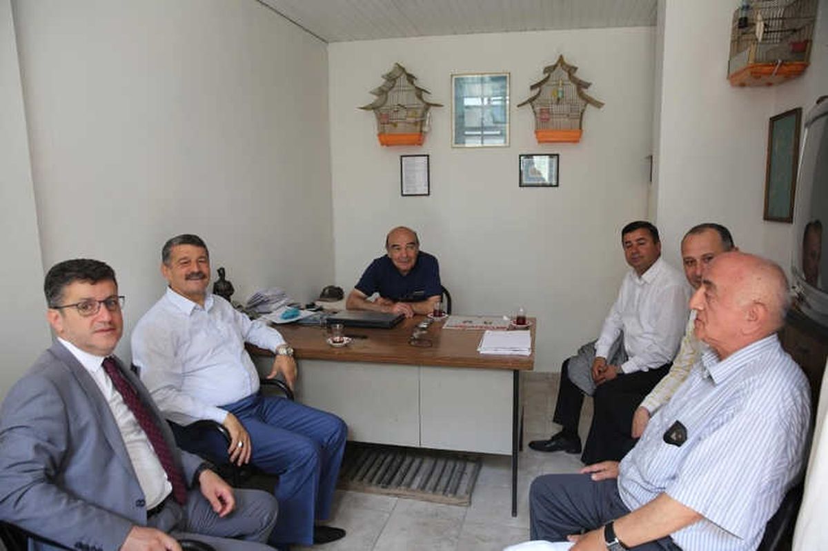 Başkan Akın\'dan Kemerköprü ve Orta Mahalle Muhtarı\'na Ziyaret