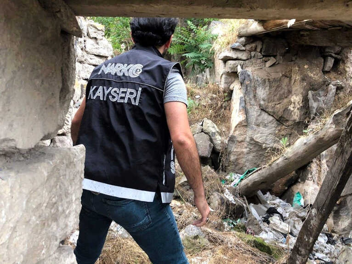 Kayseri\'de 327 Polisle Narkotik Uygulaması