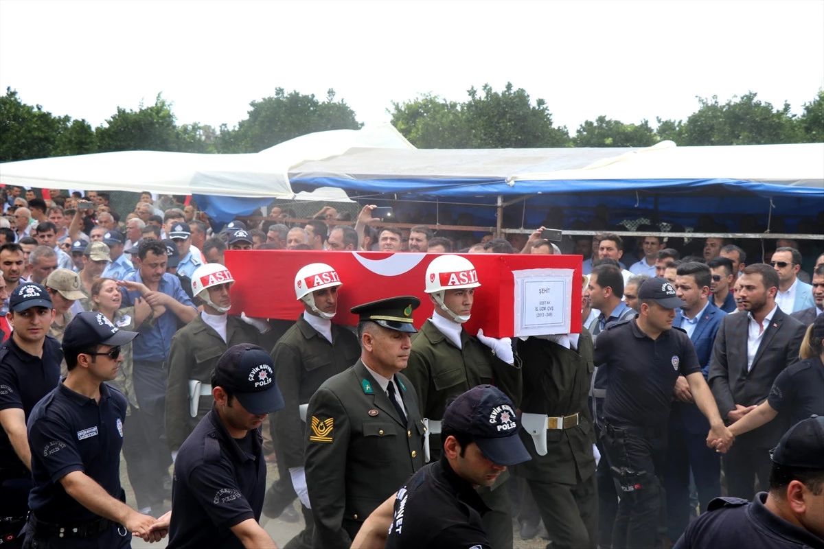 Şehit Uzman Çavuş Ak Son Yolculuğuna Uğurlandı