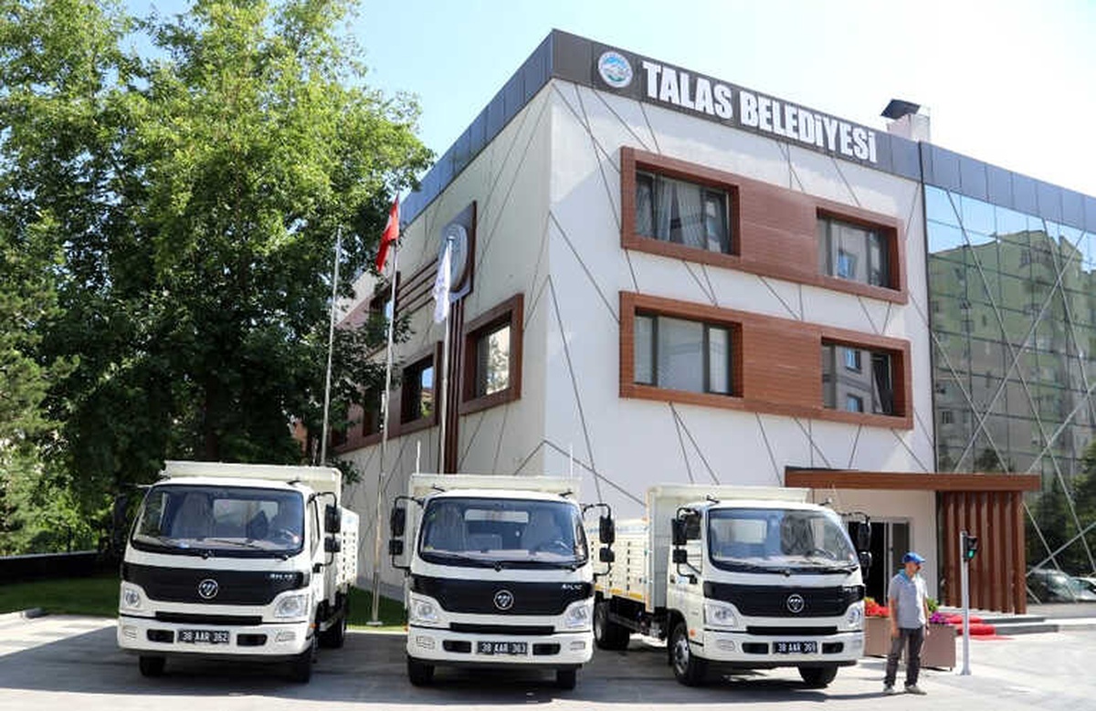 Talas Belediyesi Araç Filosunu Güçlendiriyor