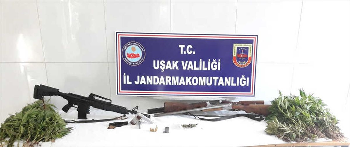 Uşak\'ta Uyuşturucu Operasyonu