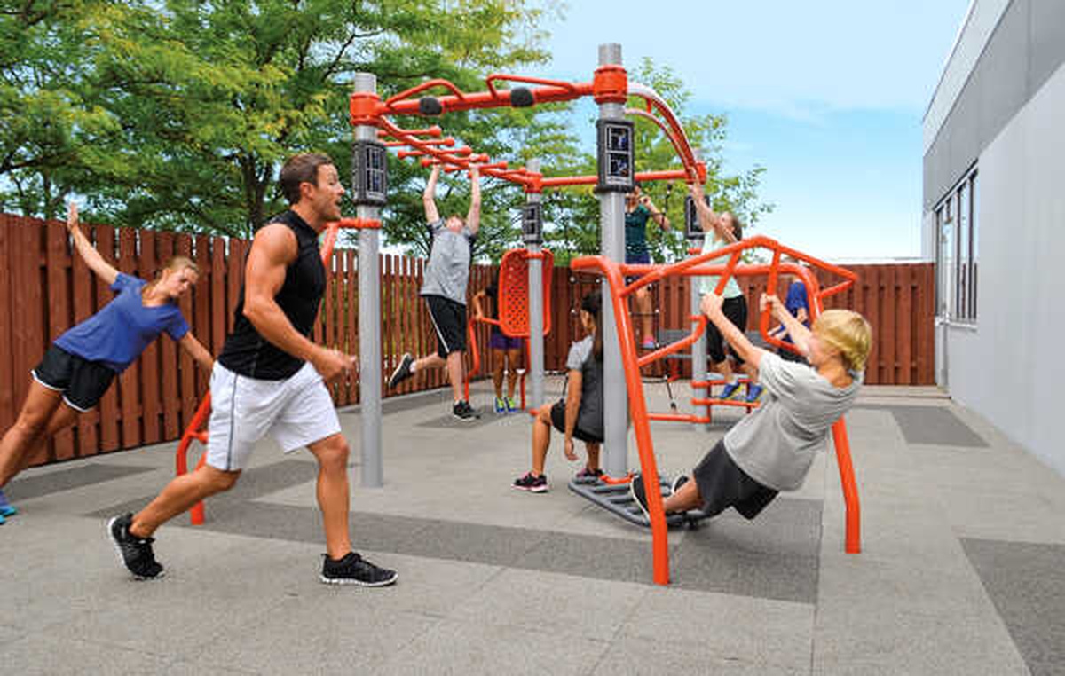 Açık Havada Fitness Hiç Bu Kadar Keyifli Olmamıştı