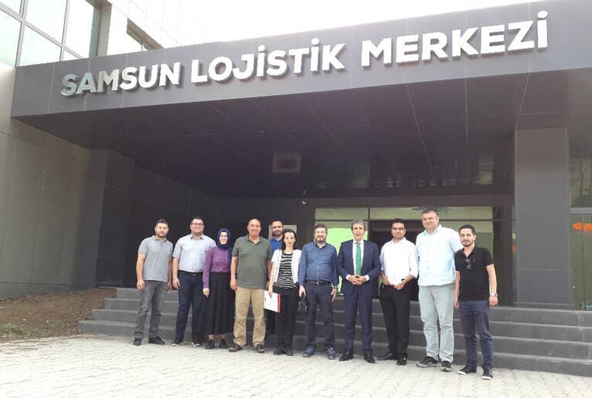 Alaçam Myo Yetkilileri Lojistik Merkezinde