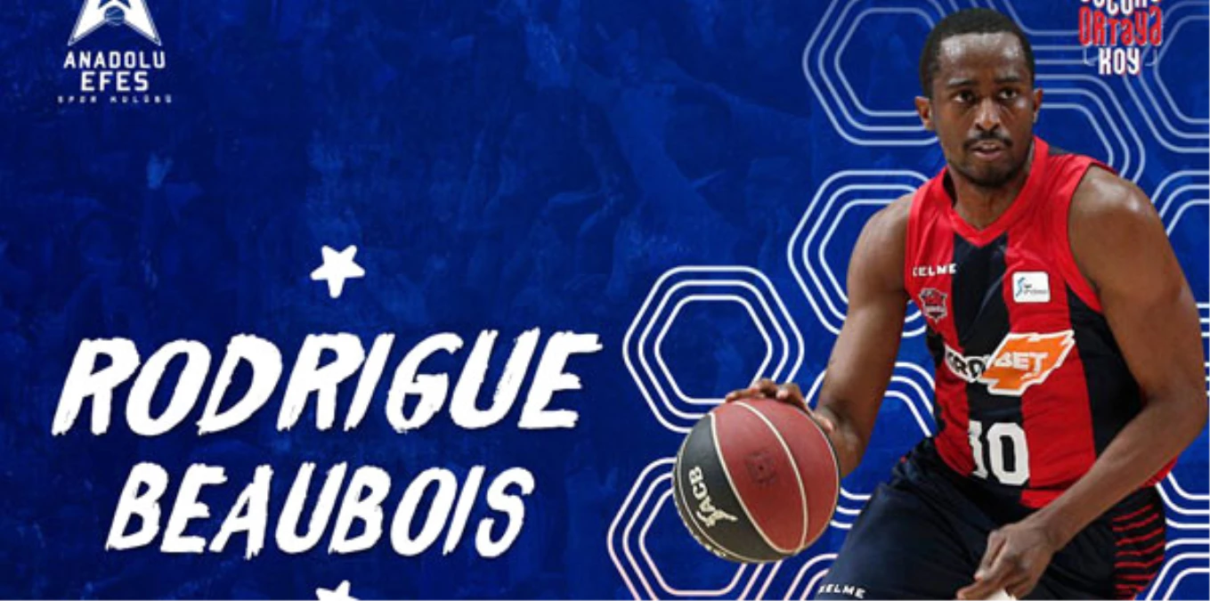 Anadolu Efes\'e Fransız Oyun Kurucu!