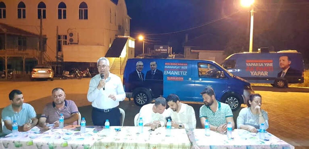 Aydın, Manavgatlılardan Destek İstedi